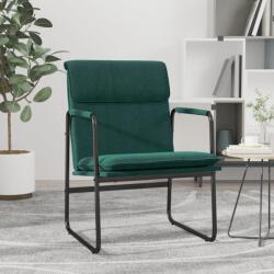 vidaXL Scaun de relaxare, verde închis, 55x64x80 cm, material textil GartenMobel Dekor (351346)