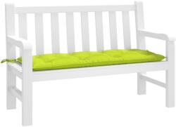 vidaXL Perna banca de gradina verde aprins, 120x50x7 cm, textil oxford GartenMobel Dekor (361594)