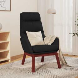 vidaXL Scaun de relaxare, negru, material textil GartenMobel Dekor (341165)