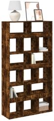 vidaXL Biblioteca, stejar fumuriu, 100x33x187, 5 cm, lemn prelucrat GartenMobel Dekor (3309379) Biblioteca