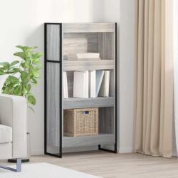 vidaXL Dulap pentru carti Gri Sonoma 80 x 30 x 155 cm Lemn compozit GartenMobel Dekor (886393) Biblioteca