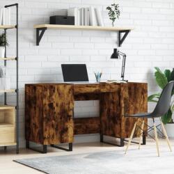 vidaXL Birou, stejar afumat, 140x50x75 cm, lemn compozit GartenMobel Dekor (829577)