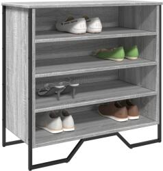 vidaXL Pantofar, gri sonoma, 80x38x78 cm, lemn compozit GartenMobel Dekor (848652) Pantofar