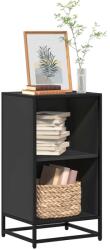 vidaXL Biblioteca, negru, 40x35x76 cm, lemn prelucrat GartenMobel Dekor (849094) Biblioteca