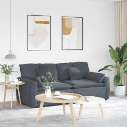 vidaXL Canapea modulara cu perne Gri închis GartenMobel Dekor (3321130) Canapea