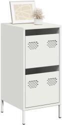 vidaXL Dulap, alb, 35x39x73, 5 cm, otel laminat la rece GartenMobel Dekor (851399) Comoda