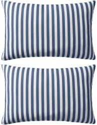 vidaXL Perne de exterior, 2 buc. , bleumarin, 60x40 cm, imprimeu dungi GartenMobel Dekor (132308)
