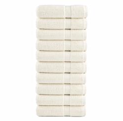 vidaXL Prosoape de maini premium SOLUND 10 buc. crem 50x100cm 600 gsm GartenMobel Dekor (137475) Prosop