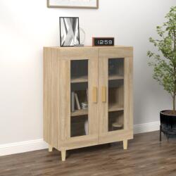 vidaXL Servanta, stejar sonoma, 69, 5x34x90 cm, lemn compozit GartenMobel Dekor (812117) Comoda
