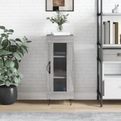vidaXL Servanta, gri sonoma, 34, 5x34x90 cm, lemn compozit GartenMobel Dekor (828794) Comoda