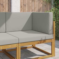 vidaXL Perna pentru canapea de exterior 3 pcs Gri Poliester GartenMobel Dekor (900864)
