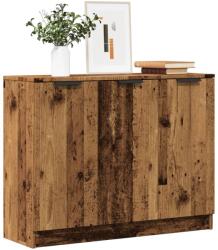 vidaXL Dulap, lemn vechi, 90, 5x30x70 cm, lemn prelucrat GartenMobel Dekor (856842) Comoda