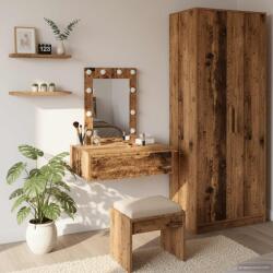 vidaXL Masa de Machiaj cu sertar Maro 60 x 40 x 70 cm Lemn compozit GartenMobel Dekor (865224)