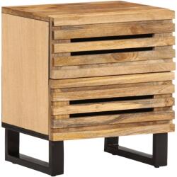 vidaXL Noptiera, 40x33x46 cm, lemn masiv de mango brut GartenMobel Dekor (377426)