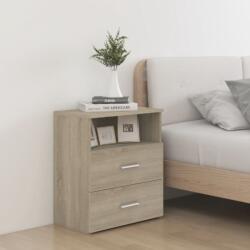 vidaXL Noptiere, 2 buc. , stejar sonoma, 50x32x60 cm GartenMobel Dekor (803279)