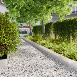 vidaXL Borduri de gazon 30 buc 20x103 cm Otel inoxidabil GartenMobel Dekor (860164)