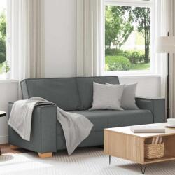 vidaXL Canapea cu 2 locuri, gri închis, 180x78x84 cm, material textil GartenMobel Dekor (4104981) Canapea
