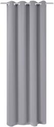 vidaXL Draperie opaca, ocheti metalici, 270 x 245 cm, gri GartenMobel Dekor (132206)