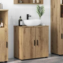 vidaXL Dulap de Baie stejar artizanal 61 x 35 x 64 cm Lemn compozit GartenMobel Dekor (883293)
