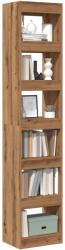 vidaXL Dulap cu carti/Separator de camera Stejar Artisan 40x30x198 cm GartenMobel Dekor (856813) Biblioteca