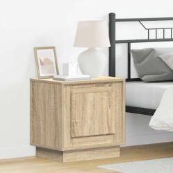vidaXL Set 2 noptiere dormitor stejar sonoma 44 x 34, 5 x 45 cm (869567)