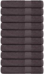 vidaXL Prosoape de sauna, FROGN, antracit, 80x200 cm, 360 g/m2 10 buc GartenMobel Dekor (136695) Prosop