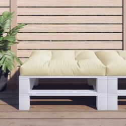 vidaXL Perna canapea din paleti, crem, 70x70x12 cm GartenMobel Dekor (360471)