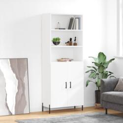 vidaXL Dulap înalt, alb, 69, 5x34x180 cm, lemn compozit GartenMobel Dekor (3189261) Comoda