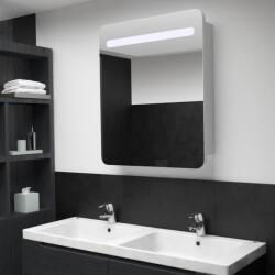 vidaXL Dulap de baie cu oglinda si LED-uri, 68 x 9 x 80 cm GartenMobel Dekor (285119)