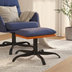 vidaXL Taburet, albastru, 60x60x36 cm, material textil si piele eco GartenMobel Dekor (341611)