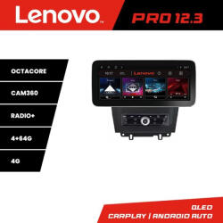 Lenovo Navigatie Ford Mustang 2009-2014 Lenovo PRO 12.3 QLED 4GB+64GB 4G (KIT-mustang-old+PRO-12.3-4+64+KIT-10-9)