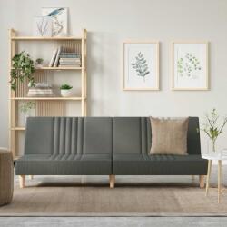 vidaXL Canapea extensibila, gri închis, material textil GartenMobel Dekor (351882) Canapea