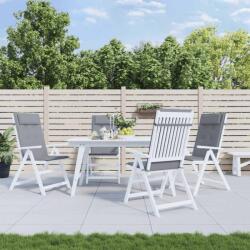 vidaXL Perne scaun cu spatar înalt 6 buc, gri, tesatura Oxford GartenMobel Dekor (361879)