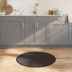 vidaXL Covor rotund, maro închis, 80 cm, bambus GartenMobel Dekor (376983) Covor
