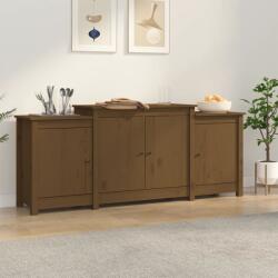vidaXL Servanta, maro miere, 164x37x68 cm, lemn masiv de pin GartenMobel Dekor (821495) Comoda