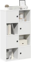 vidaXL Biblioteca alba 60x24x101, 5 cm din lemn prelucrat GartenMobel Dekor (860391) Biblioteca