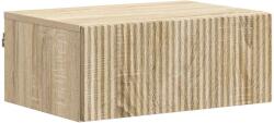 vidaXL Noptiera suspendata stejar sonoma cu sertar, 49 x 34, 5 x 20 cm (898449)
