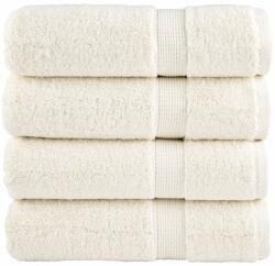 vidaXL Prosoape de maini premium SOLUND 4 buc. crem 50x100cm 600 gsm GartenMobel Dekor (137474) Prosop