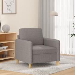 vidaXL Fotoliu canapea, gri taupe, 60 cm, material textil GartenMobel Dekor (359469) Canapea