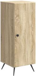 vidaXL Bufet Stejar Sonoma 33 x 34, 5 x 90 cm Lemn prelucrat GartenMobel Dekor (895517) Comoda