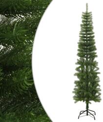 vidaXL Brad de Craciun artificial slim cu suport, 240 cm, PE GartenMobel Dekor (344647)