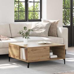 vidaXL Masa de cafea Stejar Artizanal 80 x 80 x 36, 5 cm Lemn compozit GartenMobel Dekor (881184)