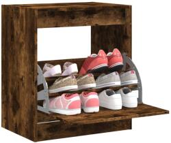 vidaXL Pantofar, stejar fumuriu, 60x42x69 cm, lemn compozit GartenMobel Dekor (839984) Pantofar