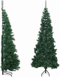 vidaXL Brad de Craciun artificial de colt, verde, 210 cm, PVC GartenMobel Dekor (329165)