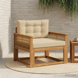 vidaXL Canapea Medie pentru Exterior natural GartenMobel Dekor (3438857) Canapea