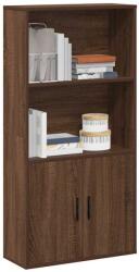 vidaXL Biblioteca, stejar maro, 60x24x120 cm, lemn prelucrat GartenMobel Dekor (860424) Biblioteca