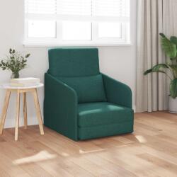 vidaXL Pat canapea Verde închis 65 x 80 x 83 cm tesatura GartenMobel Dekor (4106641) Canapea