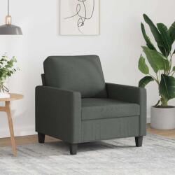 vidaXL Fotoliu canapea, gri închis, 60 cm, material textil GartenMobel Dekor (359148) Canapea