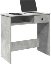 vidaXL Birou, gri beton, 80 x 40 x 75 cm, PAL GartenMobel Dekor (860475)