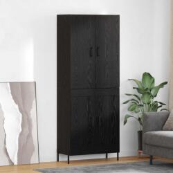 vidaXL Bufet Pe perete Stejar Negru 69, 5 x 34 x 180 cm Lemn compozit GartenMobel Dekor (3416204) Comoda